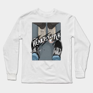 Charlie and Nick heartstopper - shoes logo Long Sleeve T-Shirt